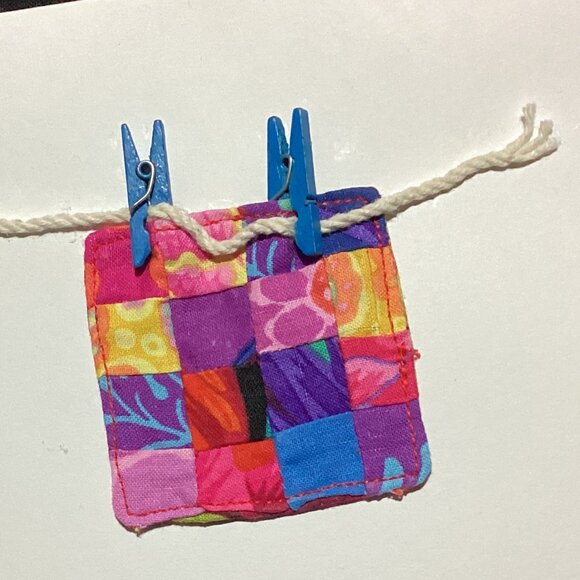 Handmade blank cards (Kaffe Fassett fabrics) #8 - Picture 4 of 5